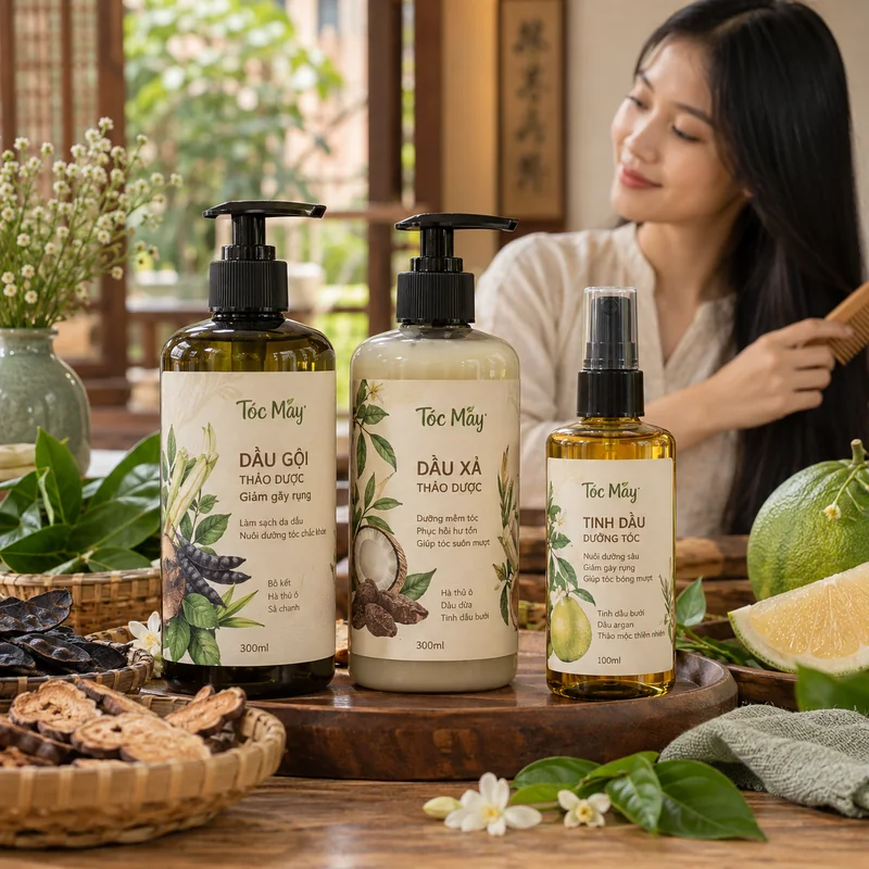 Kem ủ tóc bơ và dầu dừa Tóc Mây 250 g